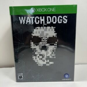 Watch Dogs -‎ Xbox One Limited Edition - Figurine & Artbook Mask - (NO GAME)